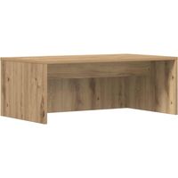 vidaXL Wall-Mounted Desk Artisan Oak 80 x 45 x 30 cm Engineered Wood