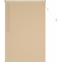 Maison Exclusive - Store Vénitien Marron clair avec motif 150 x 90 cm 25 mm PVC