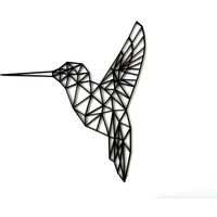 Colibri - Décoration murale en bois - 5243cm - Décoration murale minimaliste - Décoration murale à suspendre