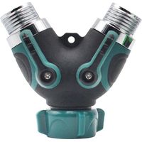 Séparateur de tuyau, robinet de jardin, séparateur de robinet, tuyau et séparateur, tuyau d'arrosage et séparateur-