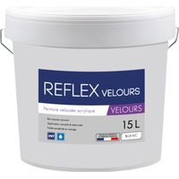 Krome Reflex Velours - Peinture acrylique veloutée Conditionnement: 15L - Couleur: BLANC