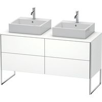 Duravit XSquare lavabo consola mueble bajo, de pie, para dos