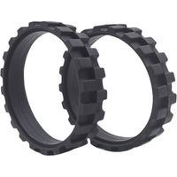 PNEUMATICI Ruote per IROBOT ROOMBA serie 500, 600, 700, 800 e 900 (confezione da 2 unità) Antiscivolo, presa eccezionale e facile montaggio