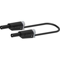 Electro PJP 2710-IEC-CD1-50N Cavo di misura Spina a banana 4 mm Spina a banana 4 mm 50 cm Nero 1 pz.