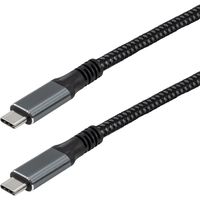 Usb c 3.2 kabel mit e-marker chip usb typ c stecker - - usb typ c stecker, gen 2x2, datenrate bis max. 20 gbps, 1,0 m, 100w/5a