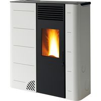 Poêle à granulés biofire GS90 - 8 kW - SLIM 26 cm, Blanc