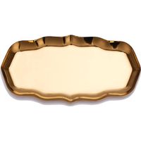 Nouveau plateau en acier inoxydable (1 pièce)