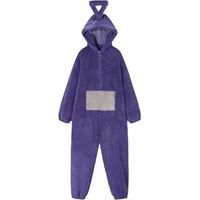 royaluxe -Manteau et imperméable pour chien,Adult Teletubbies Pyjamas Winter Costumes Onesies Cosplay Pajamas Noël Sleepwear Jumpsuit Halloween Animal Jumpsuit--Violet,L