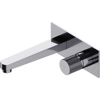 OMNIRES Contour - Grifo empotrado de lavabo, con cuerpo de montaje, 2 orificios, cromo CT8015CR