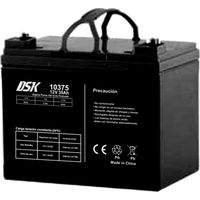 Batteria al Piombo Gel DSK 12V 35Ah Ciclo Profondo Nero