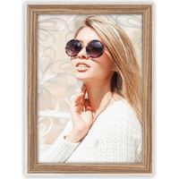 Marco elegante blanco beige 13x18 cm clásico moderno