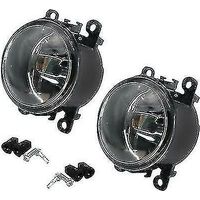 2x Halogen Front Fog Light Drl Lamp For Ford Fiesta Focus Connect Transit Custom
