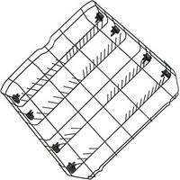Cestello inferiore 52,5 X 52,8 X 12 Cm - Lavastoviglie - BEKO - 3037513663946835272
