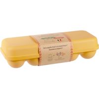 Boîte 10 oeufs coquille - Jaune