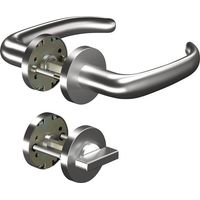 Rosettengrt.CORE+8999 8mm/6501/7122 WC AL Alu.U-Form DIN L/R D/D