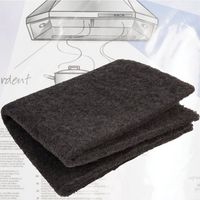 Filtro Assorbente Per Cappa Da Cucina Carboni Universale Nero 40x80cm