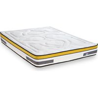 Matelas Aubertin Ressorts ensachés Accueil mémoire de forme - 24cm - 160 x 200 cm