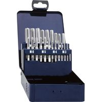 EVENTUS by EXACT surtido de machos de roscar "MA5" de 21 piezas - 10701