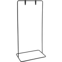 Support de panneau de mariage, panneau de bienvenue de mariage, 80 x 50 x 175 cm, hauteur réglable avec 4 boucles, pour panneaux de mariage, posters, publicités et décoration, noir