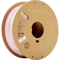 Polymaker 70867 PolyTerra PLA Filament PLA faible teneur en plastique 1.75 mm 1000 g rose pastel 1 pc(s)