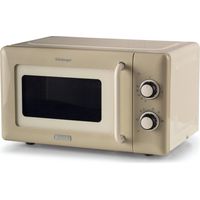 Micro-onde à poser 20 L 800 W – Beige – Commande rotative – Pour comptoir – Ariete