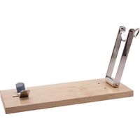 PORTASALAME INOX PIEGHEVOLE BASE IN LEGNO