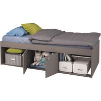 Kidsaw Low Single 3ft Cabin Bed - L196 x W96 x H51 cm - Grey