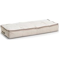 Borsa portaoggetti zeller sotto letto poliestere beige 104x46 cm