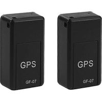 Lot de 2 traceurs GPS magnétiques longue autonomie pour voiture. camionnette. remorque. application espion cachée