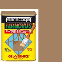 Fernovus Saratoga Vernice Gel Pittura Smalto Antiruggine effetto 2in1 da 750 ml - Colore: RAME IMPERO MICACEO