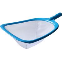Épuisette de Piscine avec Maille Ultra Fine Blanche idéale pour enlever Les Feuilles et Les débris dans Les piscines creusées et Hors Sol gonflables