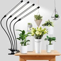 Lampe de culture d'intérieur à 4 têtes