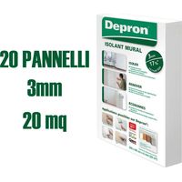 DEPRON PANNELLI ISOLANTI DA 3MM (125 X 80 ) CONFEZIONE DA 20MQ