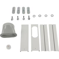 Kit de fenêtre de climatiseur Portable amélioré, déflecteur d'unité AC réglable sans couture pour Tube de 150mm