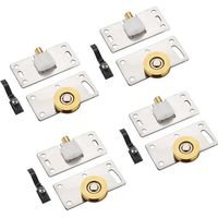 4pcs coulissante porte roulette, coulissante porte roulette armoire coulissante porte coulissante meubles coulissante roue pour armoire, Cabinet, fenêtre, porte coulissante