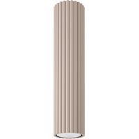 Carbon Deckenleuchte 1 GU10 taupe ALU solux SL.1778