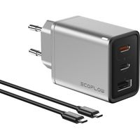EcoFlow RAPID 65 W Universal Plata Corriente alterna Carga rápida Interior