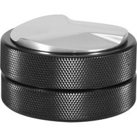 Fdit Pilon à Grains de café, Doseur et Distributeur de 51 Mm, Niveleur de café à Double Tête adapté à 51 Mm, en Acier Inoxydable, adapté à Une Utilisation à la Maison ou au Bureau.