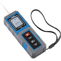 Misuratore di distanza metro puntatore lcd laser 40m Fervi ml40