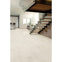 Carrelage sol intérieur effet béton TRAFFIC - 61.5 x 61.5 - Antracita