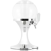 Distributeur de Boisson - STRASSE TECH - Girafe de Bière - 3,5 L - Réservoir à Glaçons - Anti-gouttes