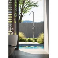 Fontealta Pooldusche TWIGGY CS40 ME gebürstet, Unterputzwasserversorgung