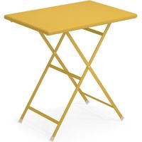 EMU Arc En Ciel Table pliante 70 x 50 Jaune Curry 62