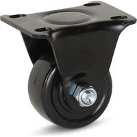 Roue fixe - MESO - Nylon noir - 50mm - 150kg