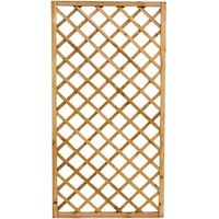 Pannello grigliato 120x180h in legno di pino impregnato mod.44