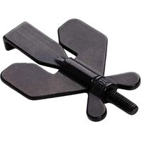 Serrure Porte Interieure Chambre Portable Door Lock Verrouillage De Voyage, Dispositif De Sécurité D'arrêt De Porte Antivol Améliorer La Sécurité Et La Confidentialité, pour Hôtel/Appartement Noir