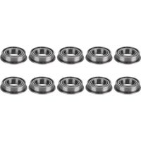10PCS Roulement à Billes à Bride Double Protection, Roulement à Bride pour Robots et Équipements de Transmission