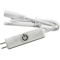 Heitronic 500553 MICANO Interrupteur tactile blanc