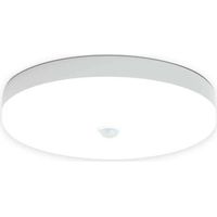 Runde LED-Deckenleuchte mit Bewegungsmelder, 9 W, kaltweiß, IP56 wasserdicht, für den Innen- und Außenbereich, Treppenhaus, Badezimmer, Garage, Flur