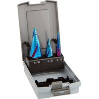 Set di punte a gradini WS24, 3 pezzi, con rivestimento TITANPRO - WS24-100468
